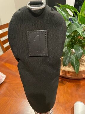 Rose & Fire golf club headcover. Driver. Made in USA.